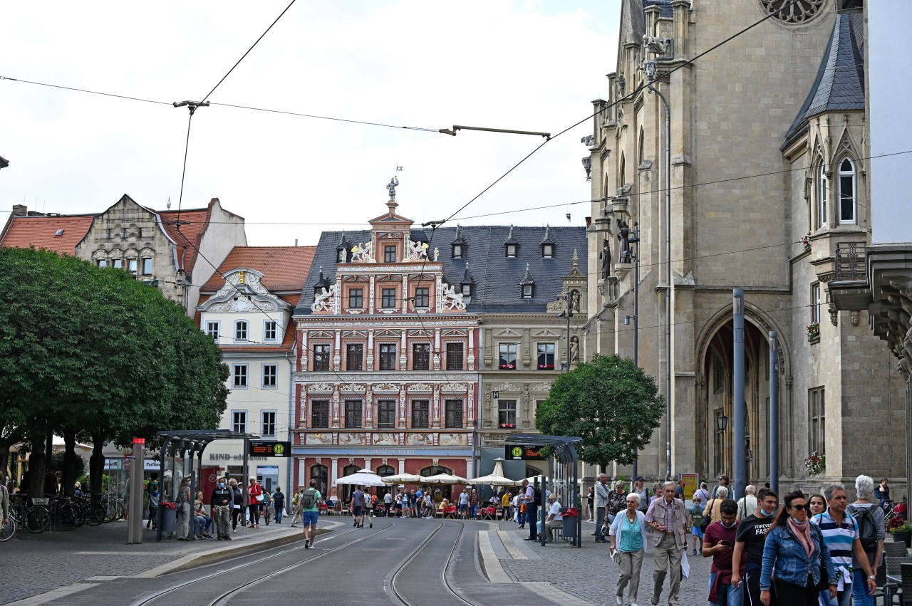 Ist „er“ dir auch schon am Fischmarkt in Erfurt aufgefallen? (Archivbild)