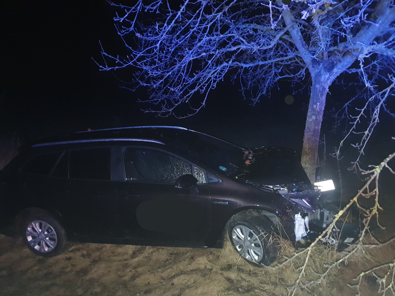 Ein Autowrack sorgte in Erfurt für einen großen Polizeieinsatz. Denn von dem Fahrer fehlte jede Spur. 