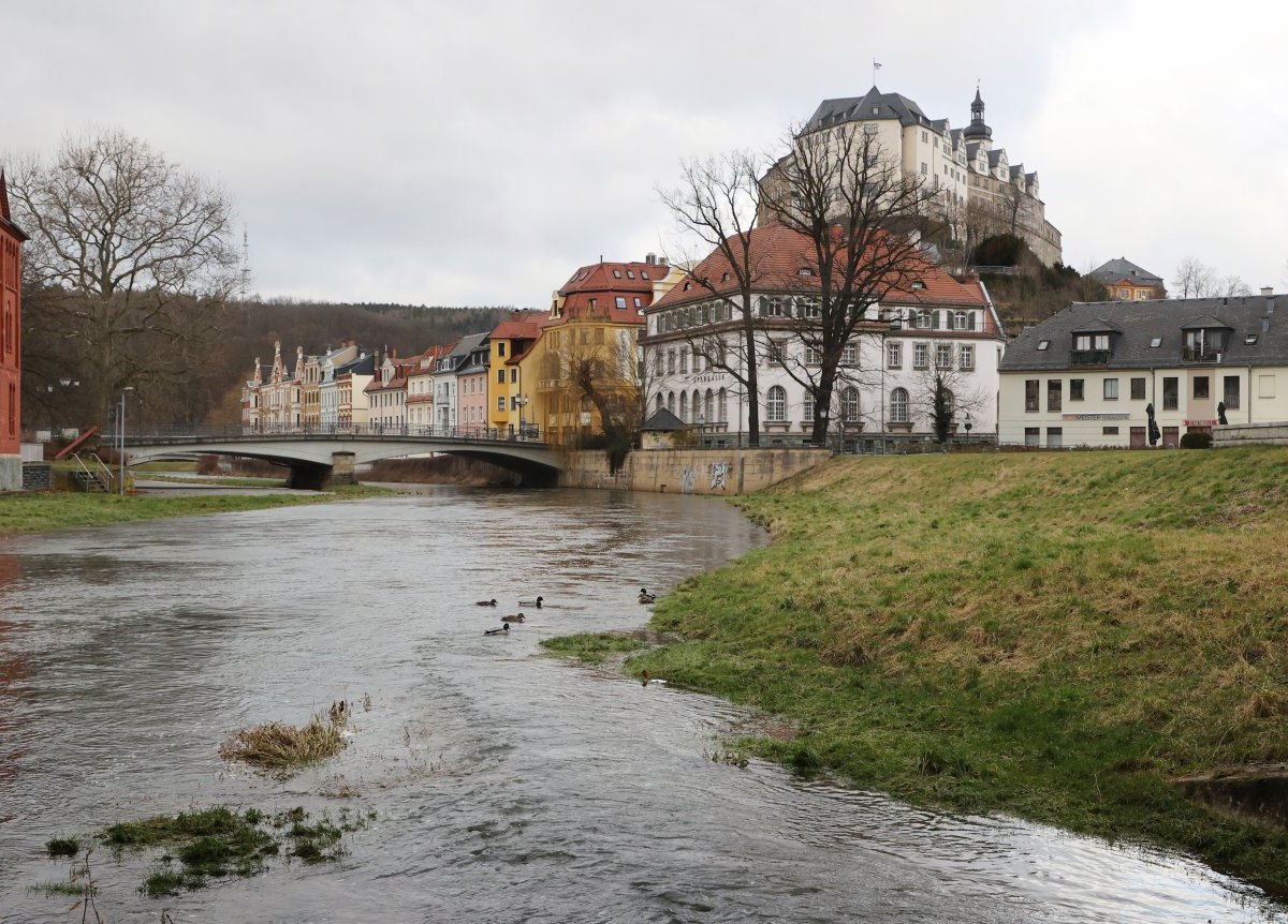 greiz weiße elster thüringen oberes schloss