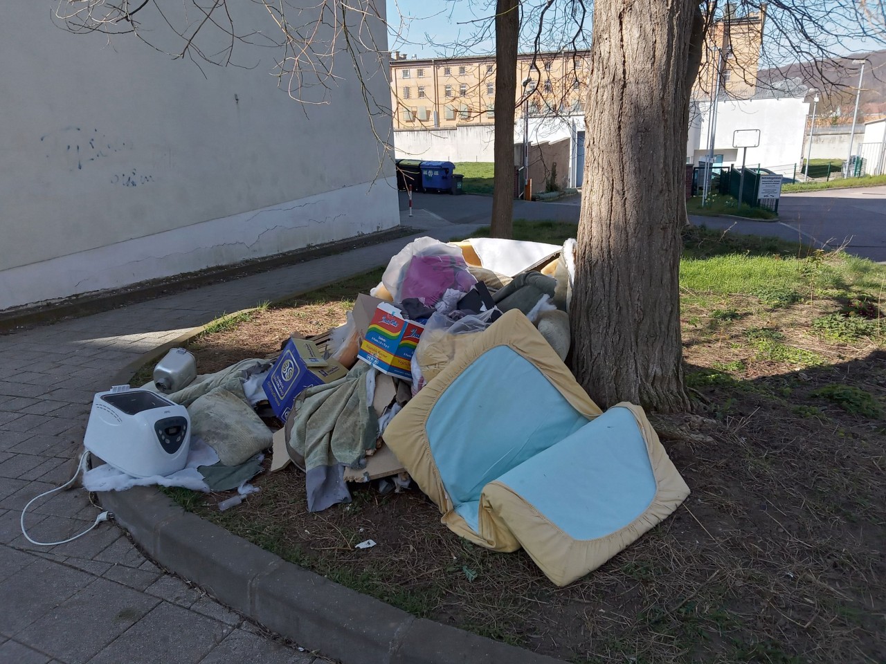 Allein dieses Jahr wurde in der Greizer Straße schon 15 mal illegal Müll entsorgt.