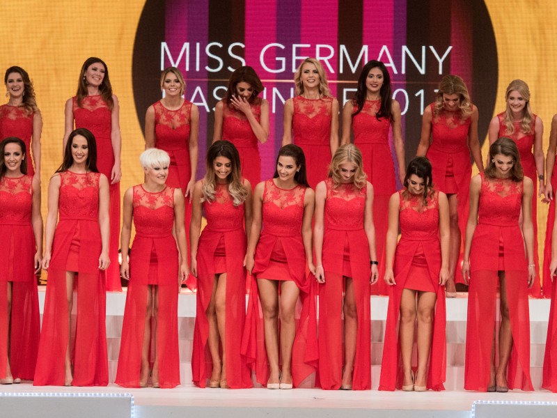 Die Wahl zur Miss Germany im Europa-Park in Rust.