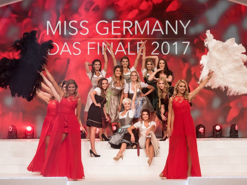 Die Wahl zur Miss Germany im Europa-Park in Rust.