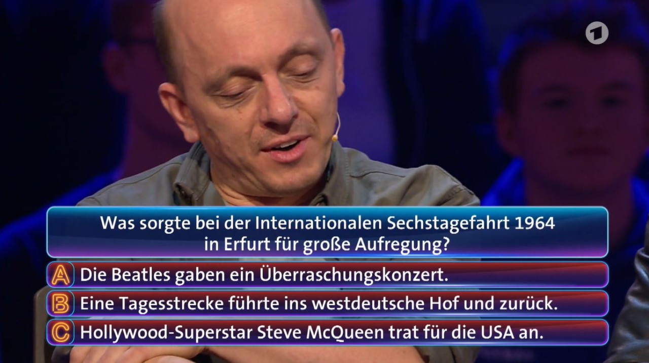 Bei "Wer weiß denn sowas" handelt eine Frage über Erfurt.