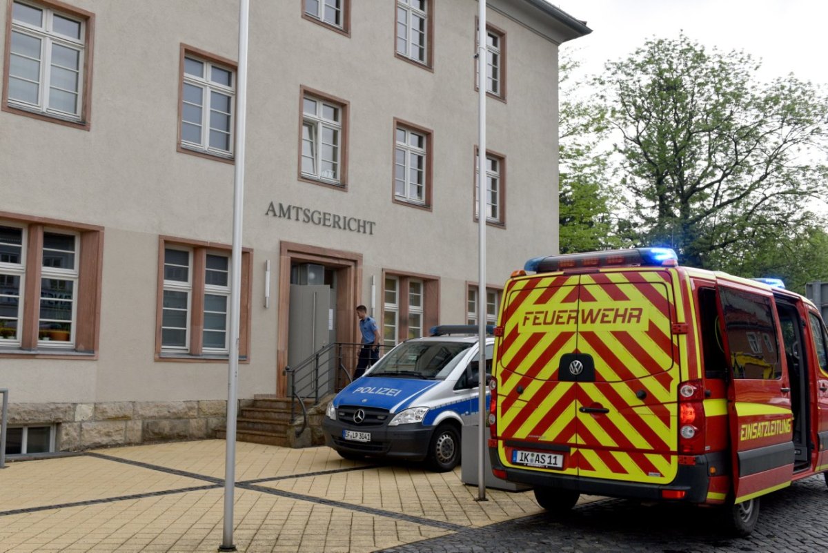 Alarm Amtsgericht Arnstadt