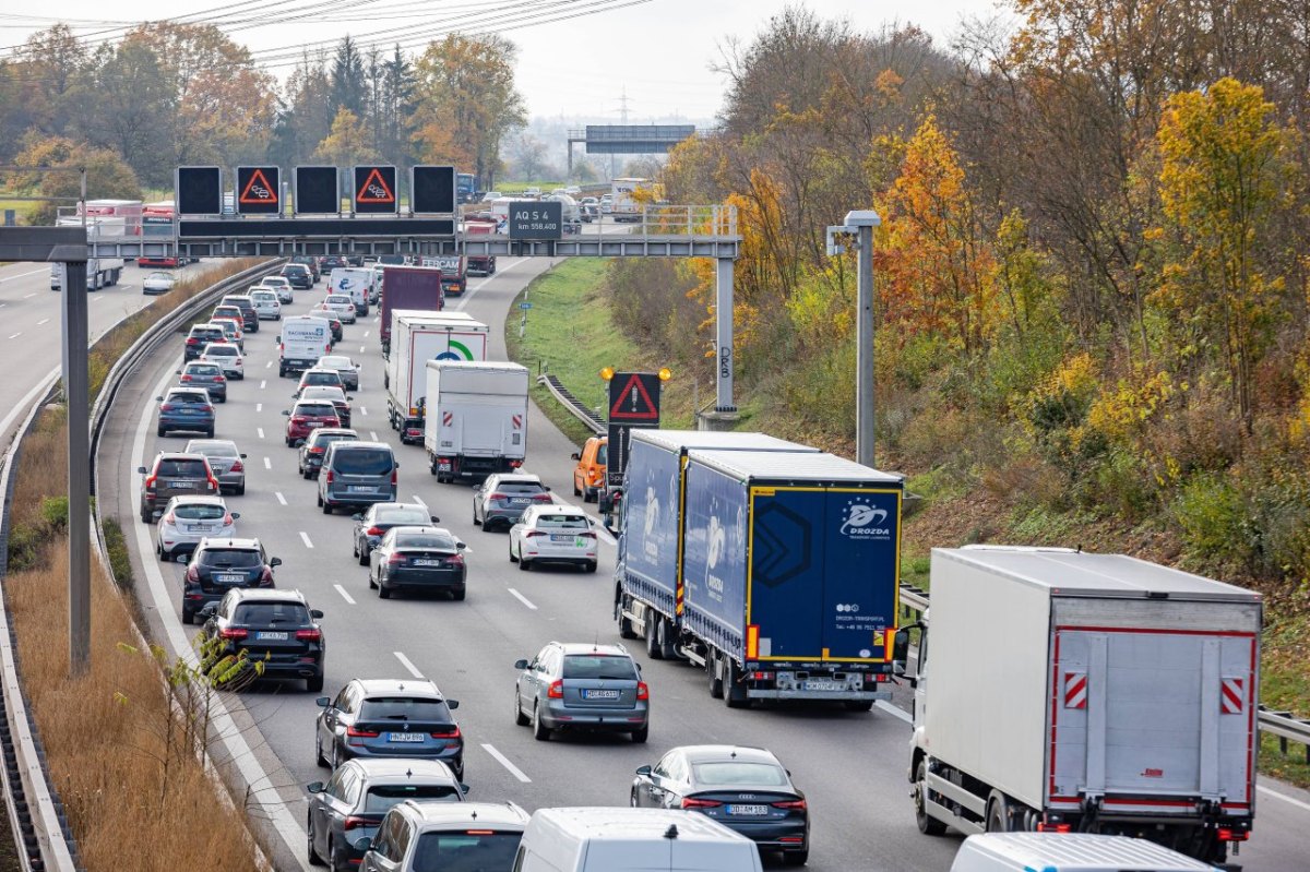 Autobahn Stau