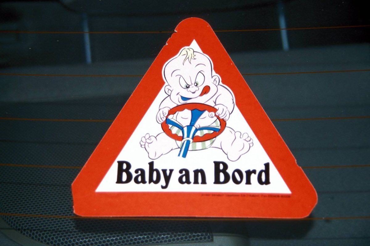 Baby an Bord Imago Aufkleber Auto