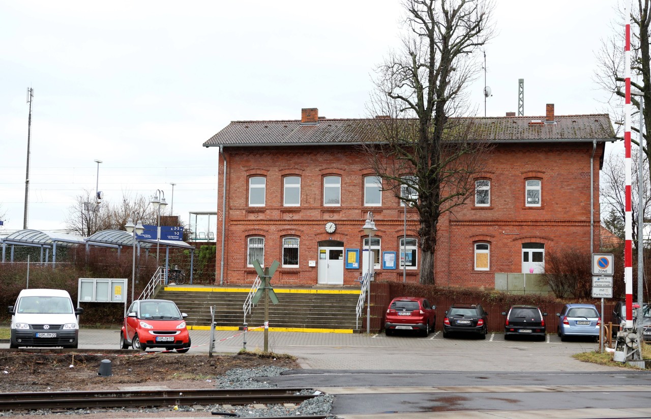 Der Bahnhof Sömmerda verwandelte sich in den Schauplatz eines schrecklichen Unfalls. (Archivbild)