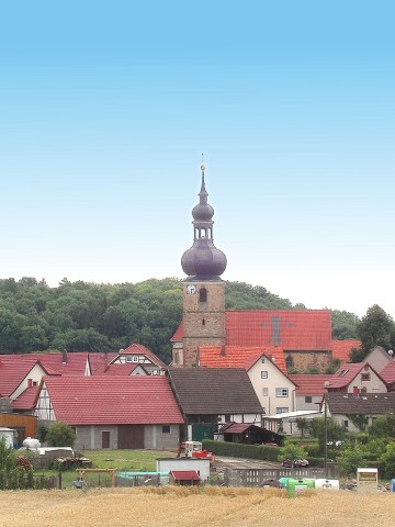 Dorfkirche von Behrungen.