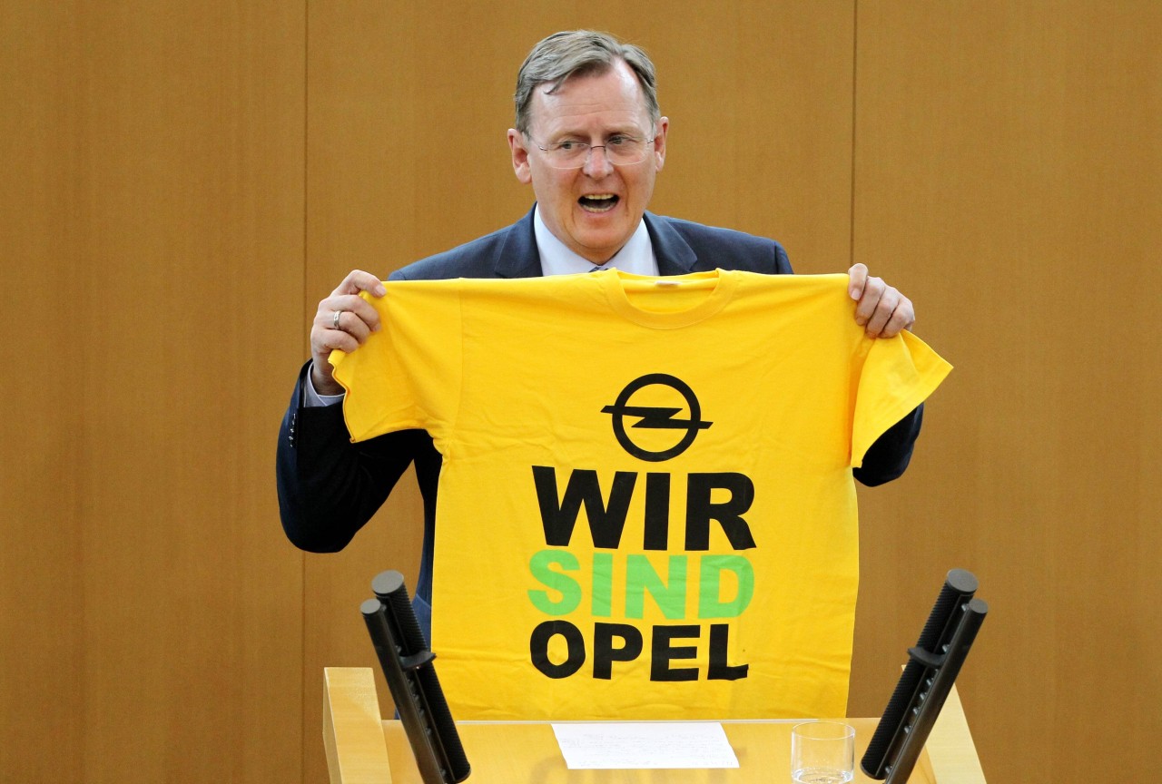 Bodo Ramelow kämpft für die Mitarbeiter von Opel. (Archivbild)