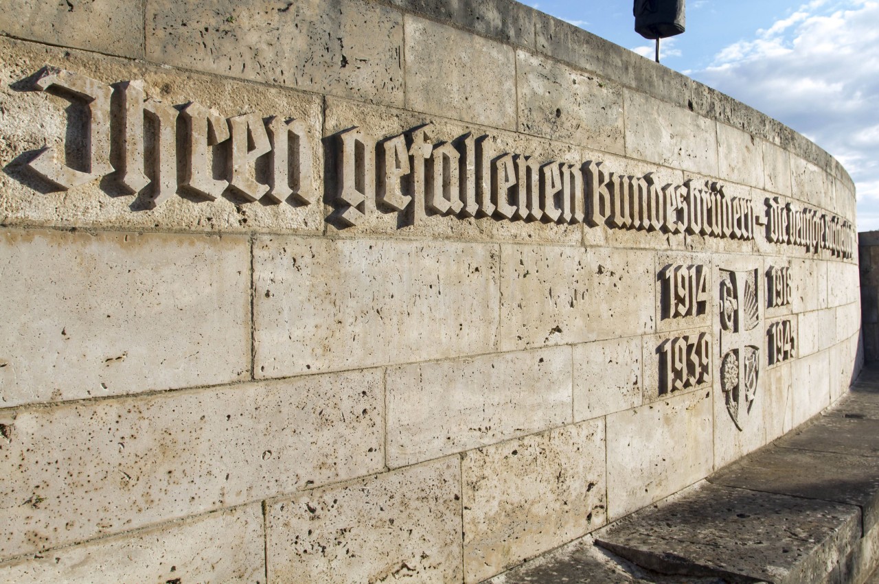 Das Burschenschaftsdenkmal in Eisenach. 