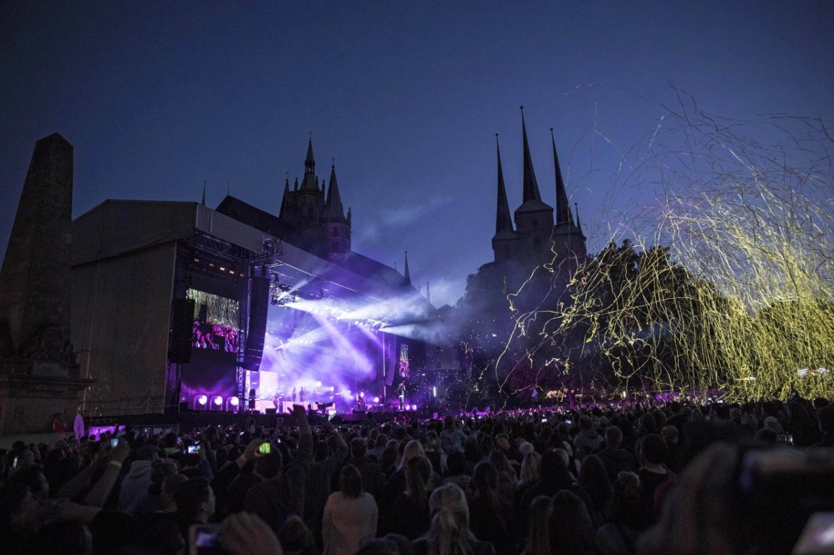 Konzert Domplatz Erfurt 2024 Ein Ausblick Auf Das Kommende OpenAirSpektakel Die besten