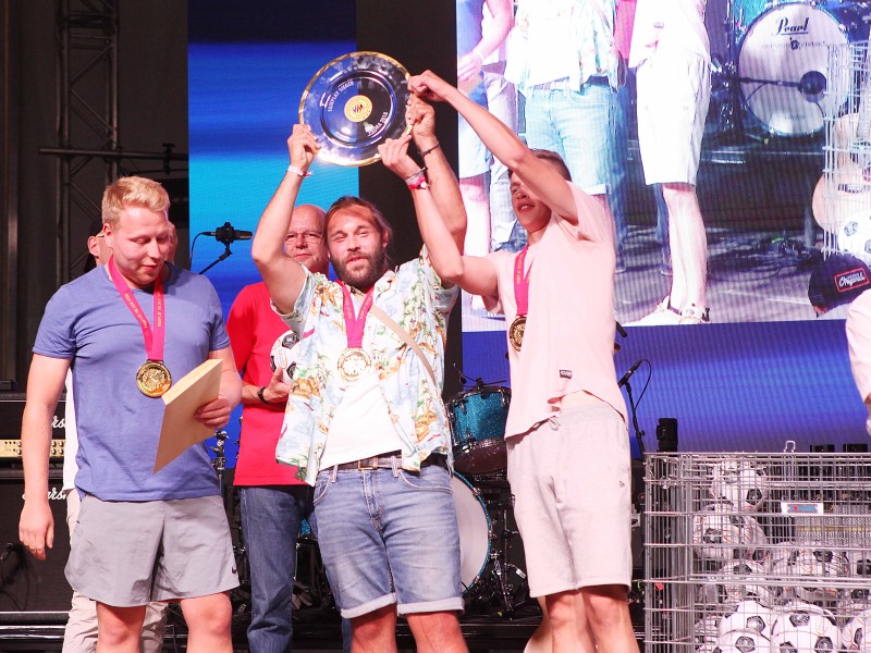 Die Gewinner des Fairplay-Pokals  bei den Deutschen Meisterschaften (Ü18) kamen aus Erfurt.