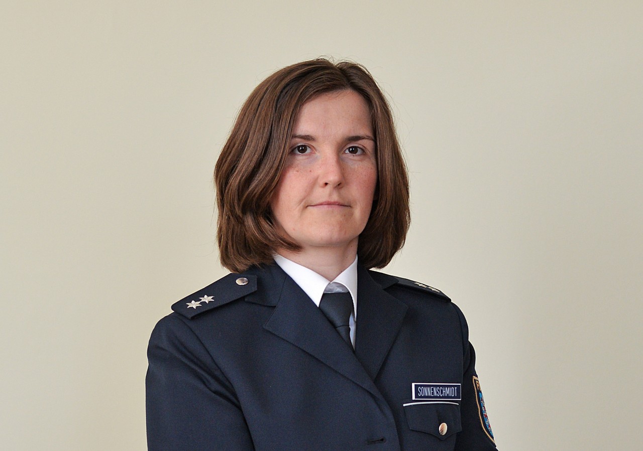 Polizeioberkommissarin Heidi Sonnenschmidt ist Pressesprecherin bei der Landespolizeiinspekton Saalfeld. (Archivfoto)