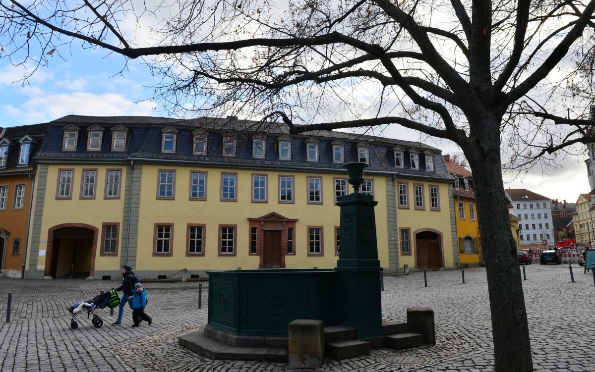 Das Wohnhaus Goethes mit dem Goethe-Nationalmuseum Weimar