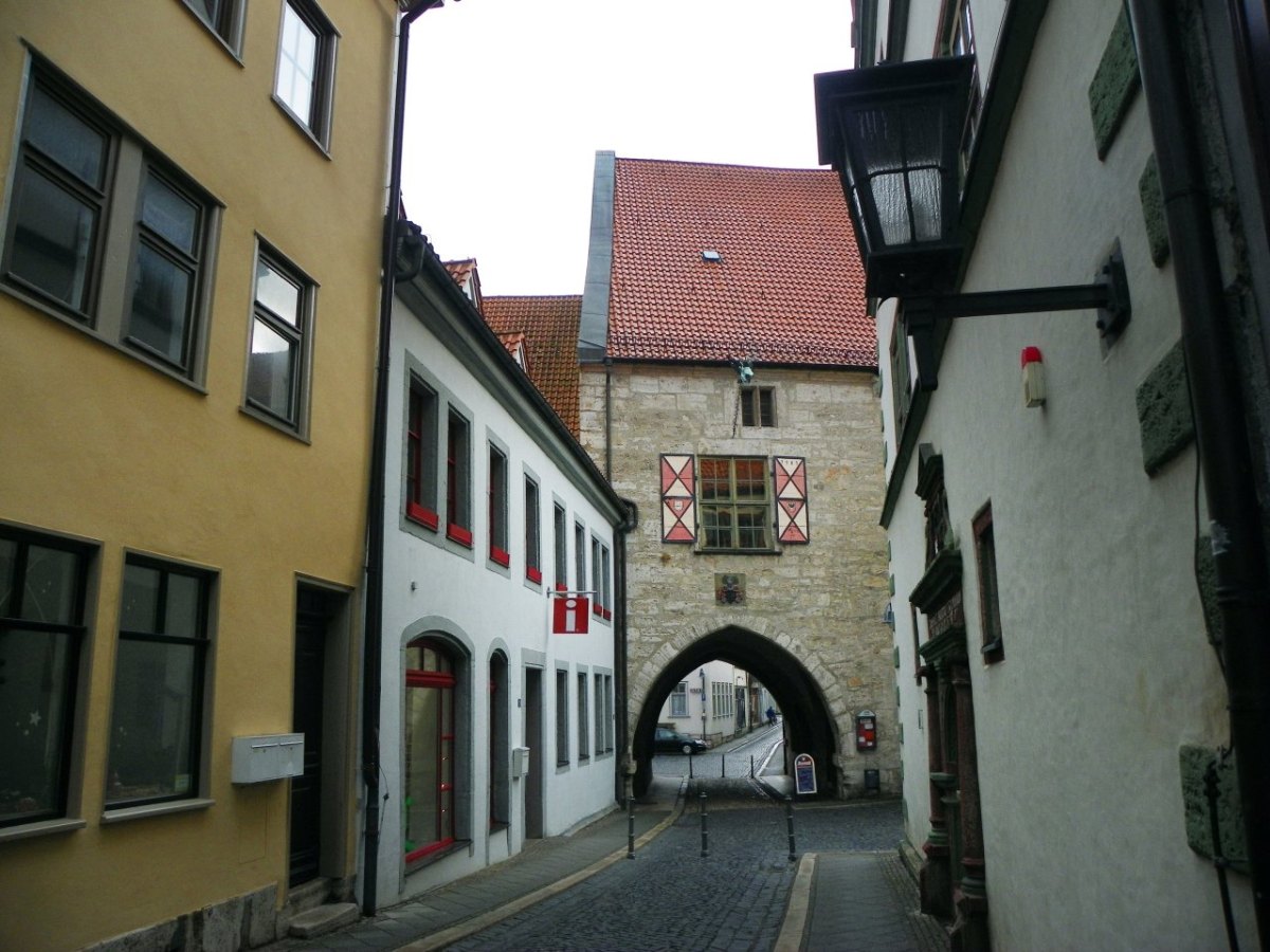 Die Altstadt von Mühlhausen
