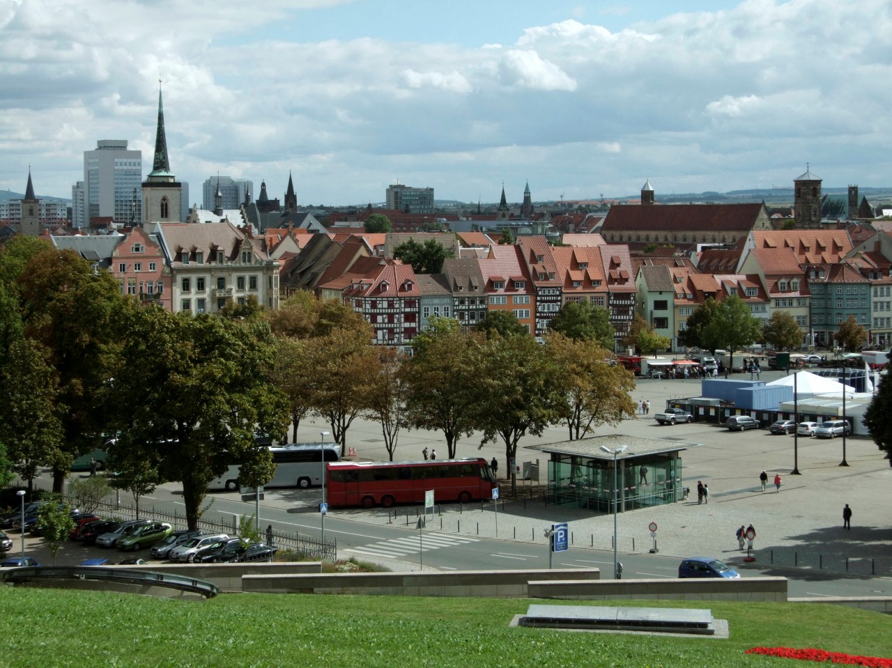 Zwischen Augustmauer und Hirschlachufer wird sich in der Innenstadt von Erfurt einiges ändern. 