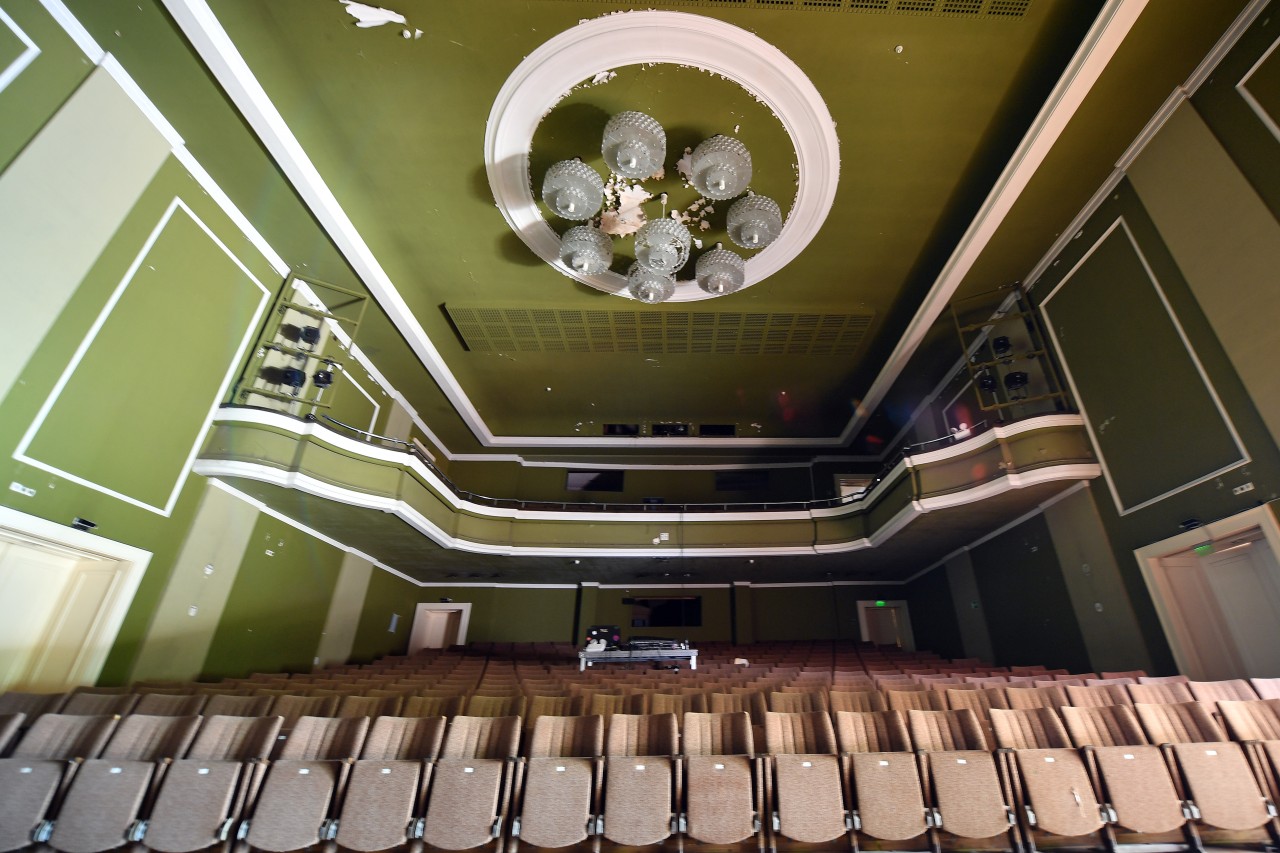 So leer wie im vergangenen Jahr sieht das ehemalige Schauspielhaus in Erfurt immer noch aus. (Archivbild)