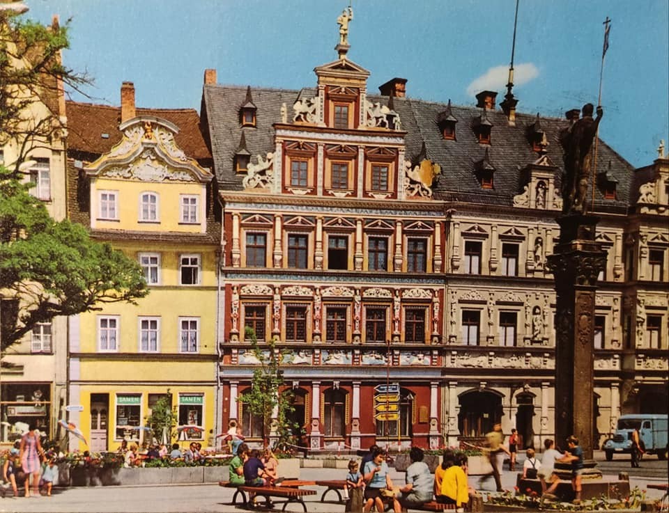 Alte Postkarten zeigen das Erfurt aus vergangenen Tagen.