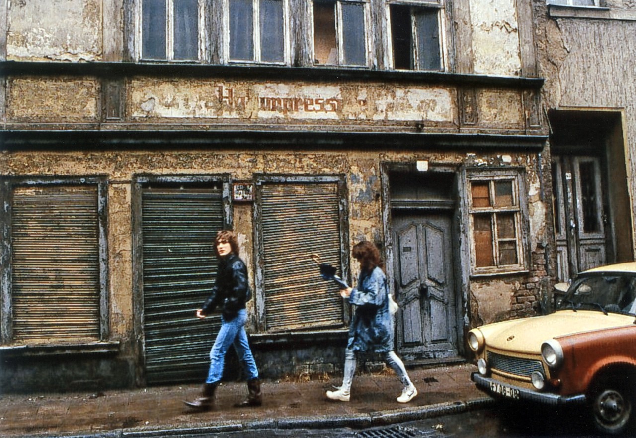 So sah das Andreasviertel in Erfurt 1989 aus. (Archivbilder)