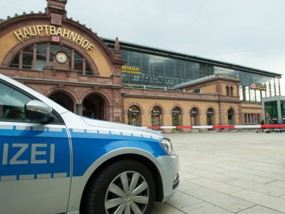 Erfurt Hauptbahnhof Polizei