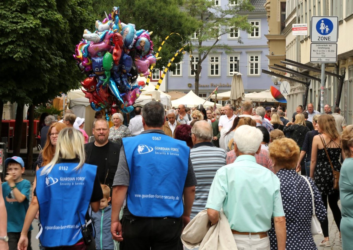 Erfurt Stadtfest abgesagt Inzidenz Corona in Thüringen Krämerbrückenfest