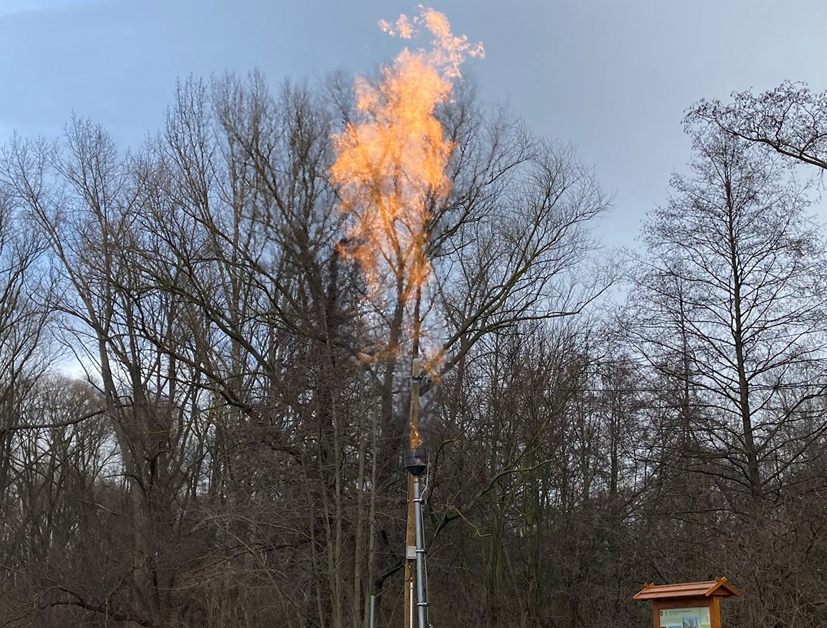 Gas-Flamme Jena