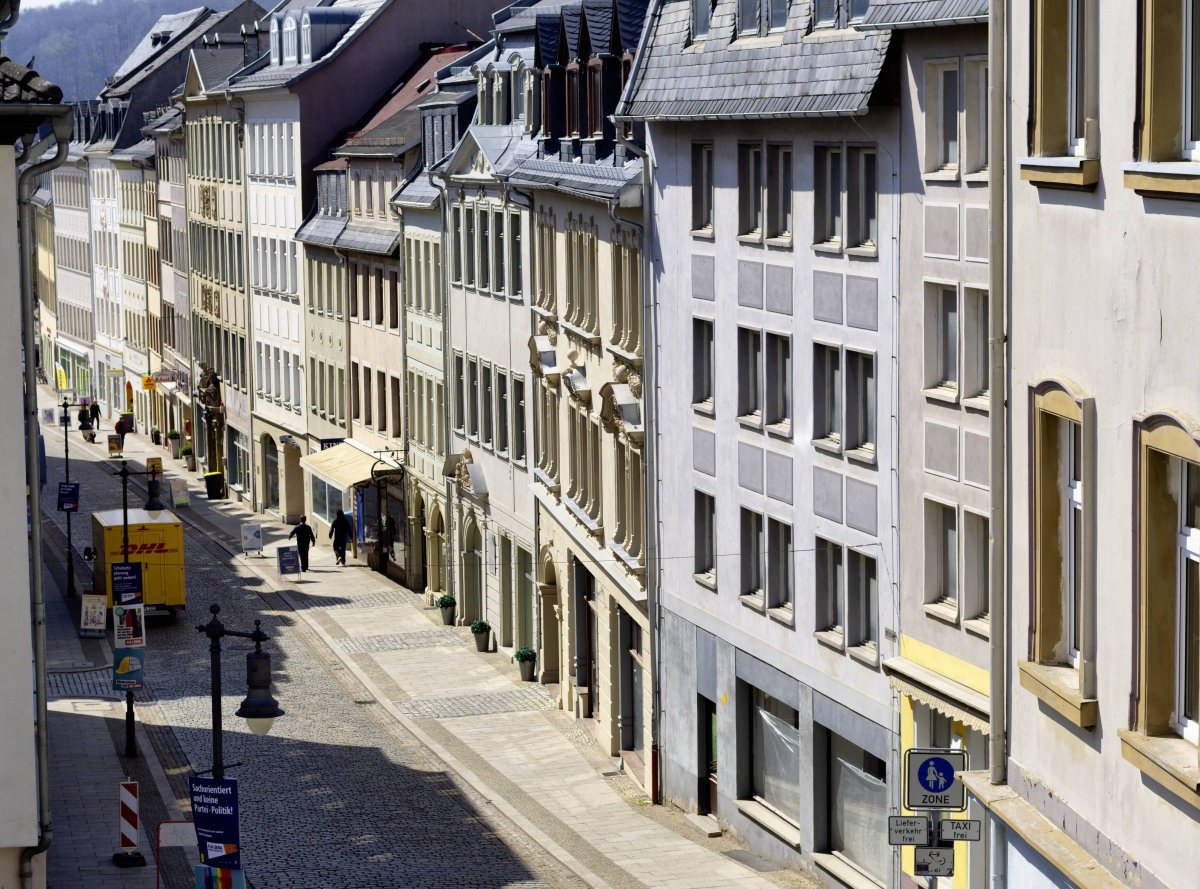 Gera Neues Geschäft in der Stadt Bubble Tea Bubble-Tea Innenstadt