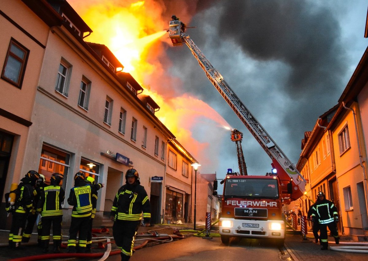 Großbrand in Themar