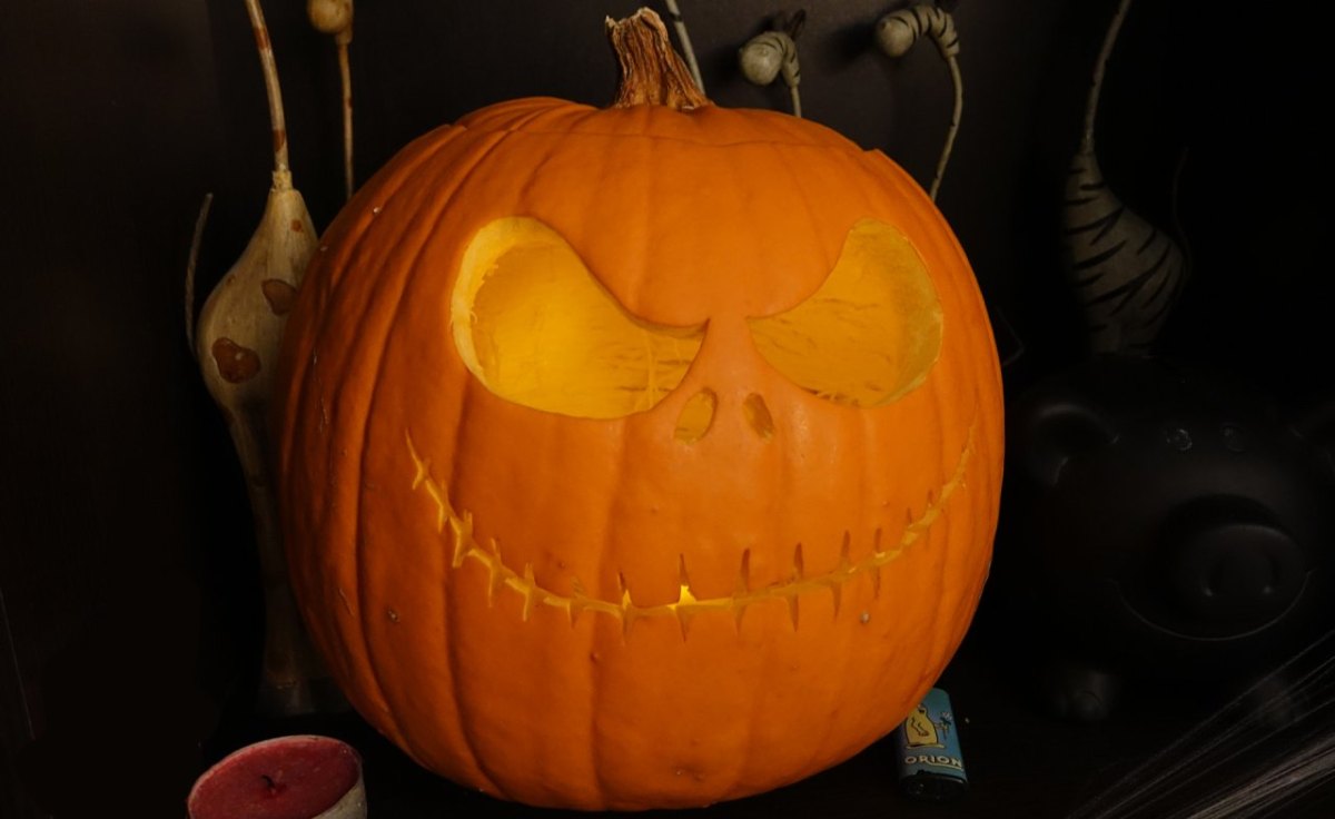 Halloween-Deko: Kürbis 1
