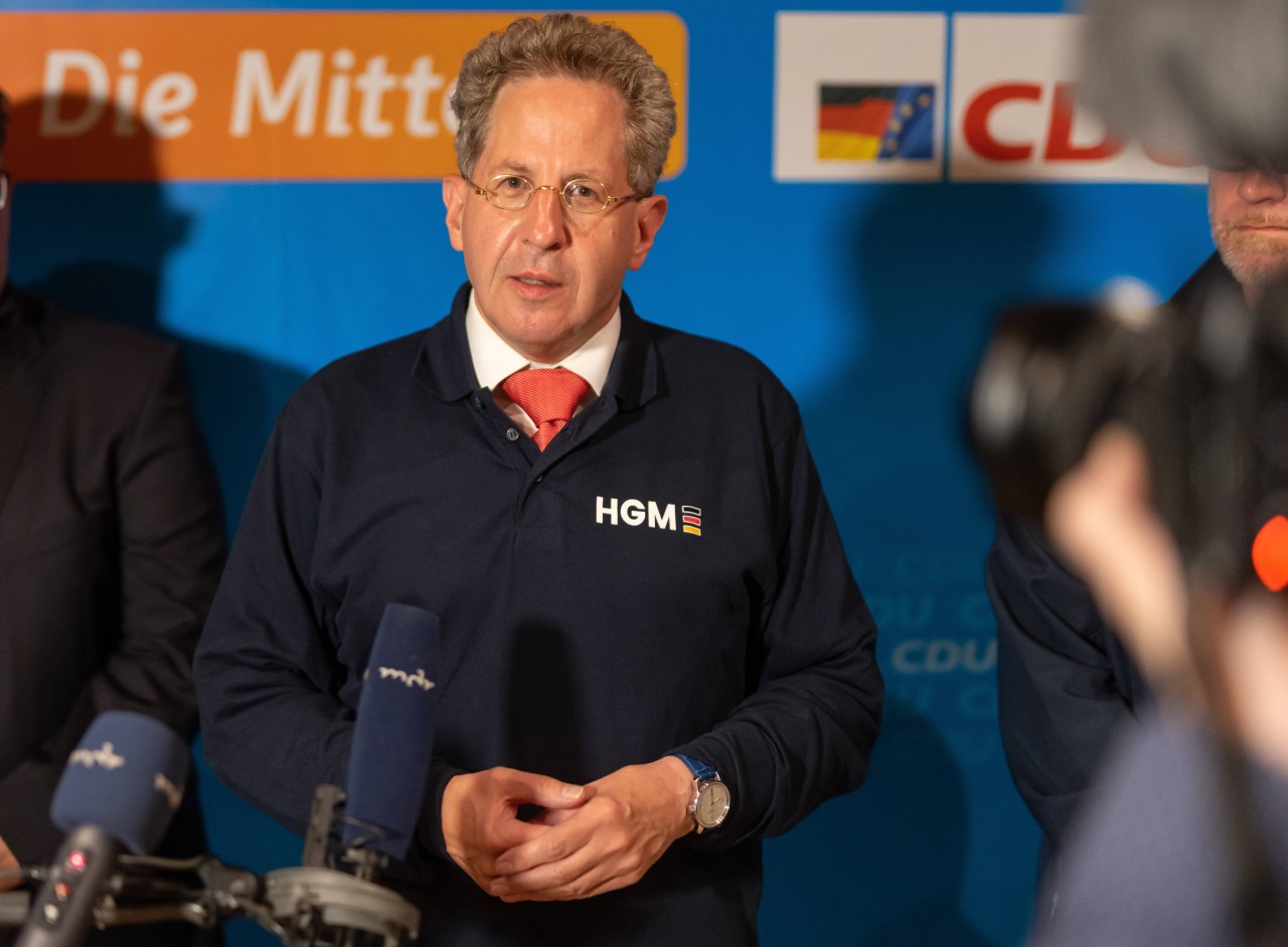 Hans-Georg Maaßen hat sich zuletzt impfkritisch geäußert – nun steht ein Parteiausschluss zur Diskussion. Von einem CDU-Kollegen gab's jetzt richtig Gegenwind.... (Archivbild)