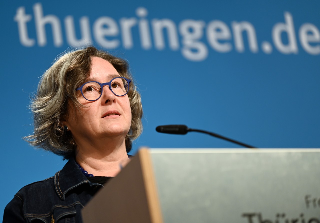 Heike Werner (Linke) erklärte, dass sich die Umsetzung einer Familienkarten-App als schwieriger als erwartet herausgestellt hatte. (Archivbild)