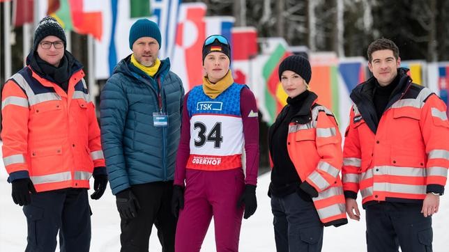 In „Adventskind“ sind die jungen Ärzte bei der Biathlon WM in Oberhof im Einsatz.