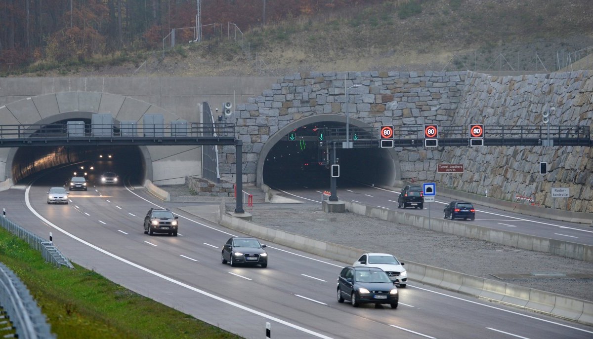 Jagdbergtunnel bei Jena