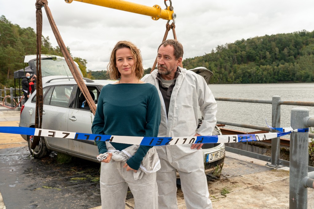 Der ZDF-Krimi um die Ermittlerin Theresa Wolff wird derzeit in Jena gedreht.
