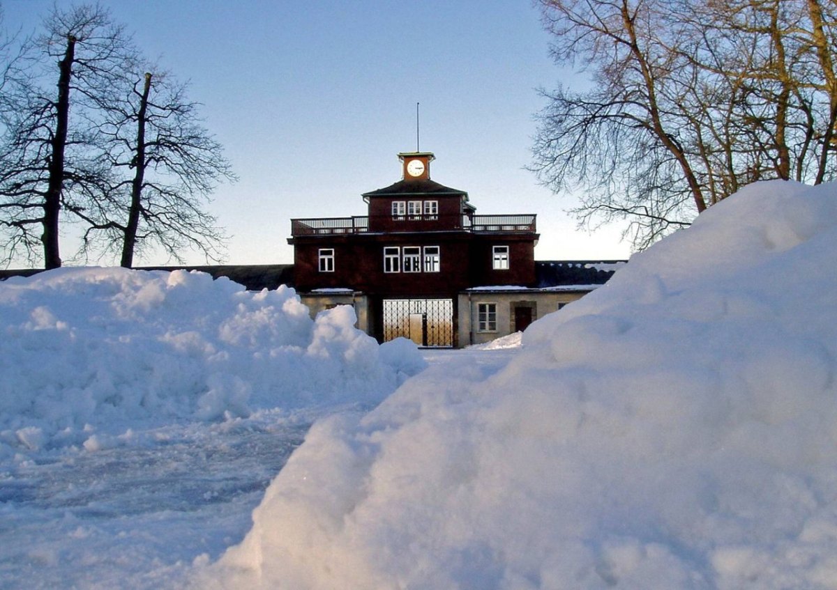 KZ-Gedenkstätte Buchenwald Weimar Winter Schnee