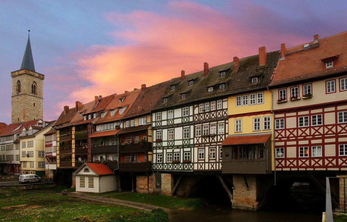 In Erfurt tauchte ein altes Foto der Stadt auf. Kaum zu glauben, dass es an diesem Ort einmal so aussah.