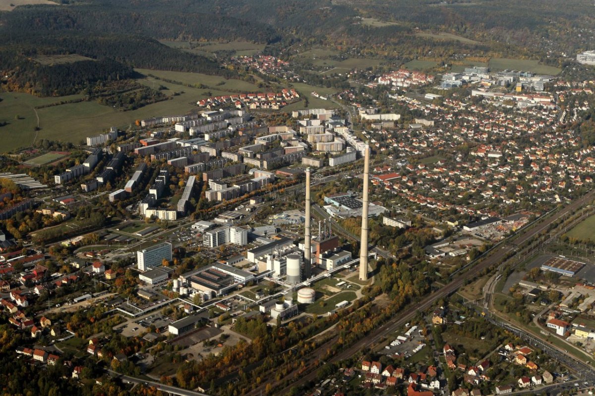 Kraftwerk in Jena-Winzerla