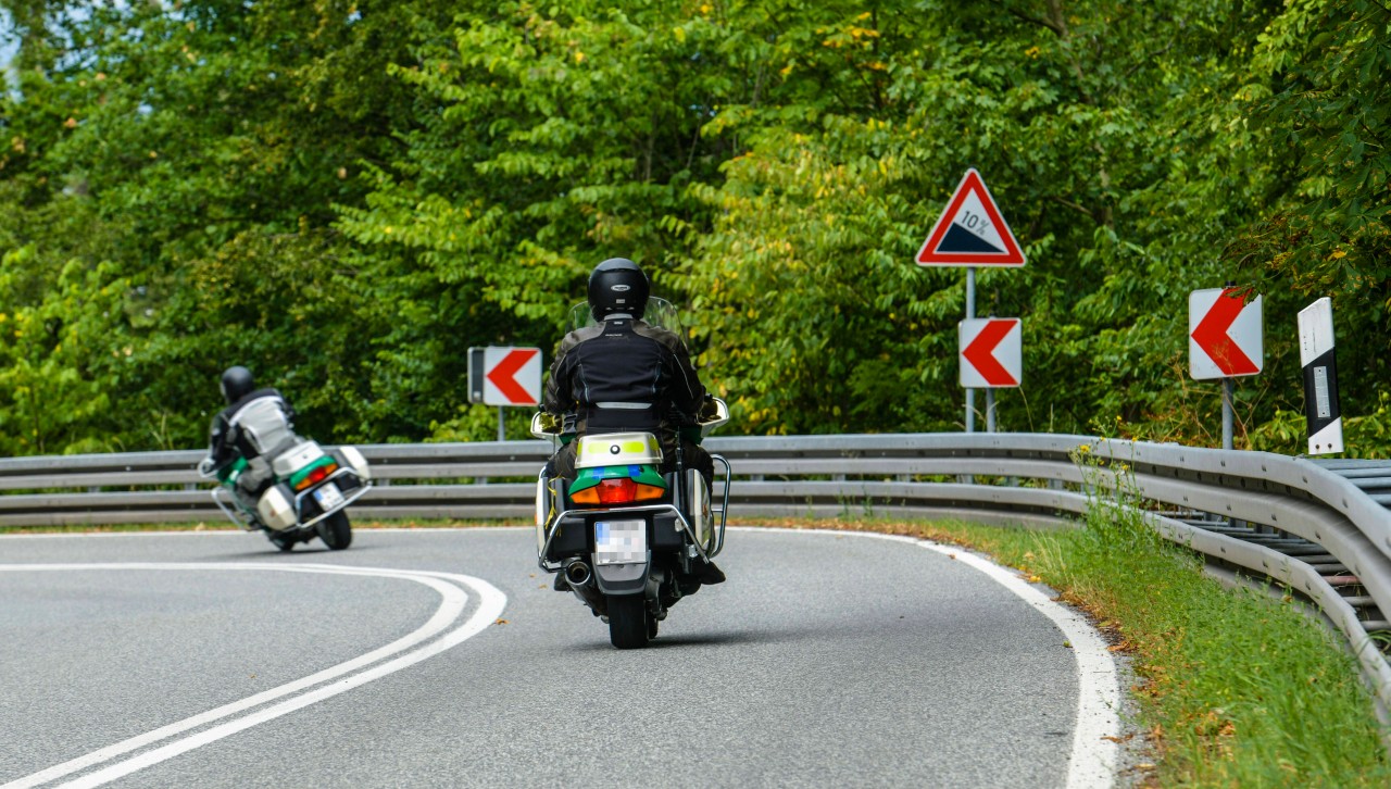 Kyffhäuser: Nicht zum ersten Mal benutzen Motorradfahrer die B85 als Rennstrecke. 