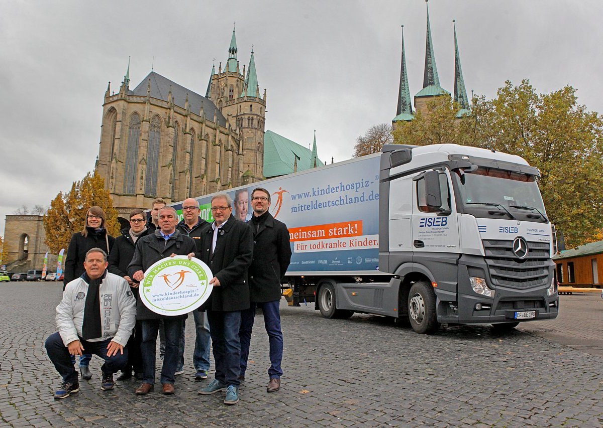 Lkw Kinderhospiz Erfurt