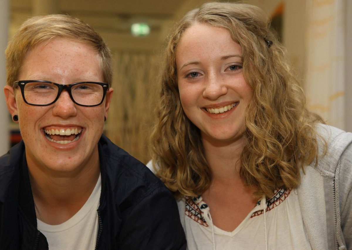 Luisa Kirsch und Charlotte Beutler waren bei der „Street Football World“ in Lyon erfolgreich
