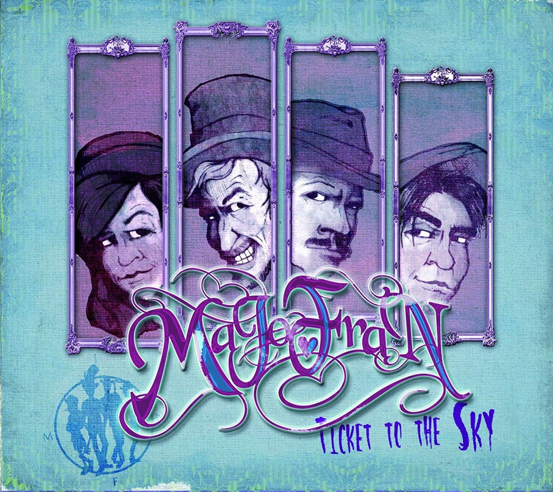 Cover zur Majofran-Platte Ticket to the sky