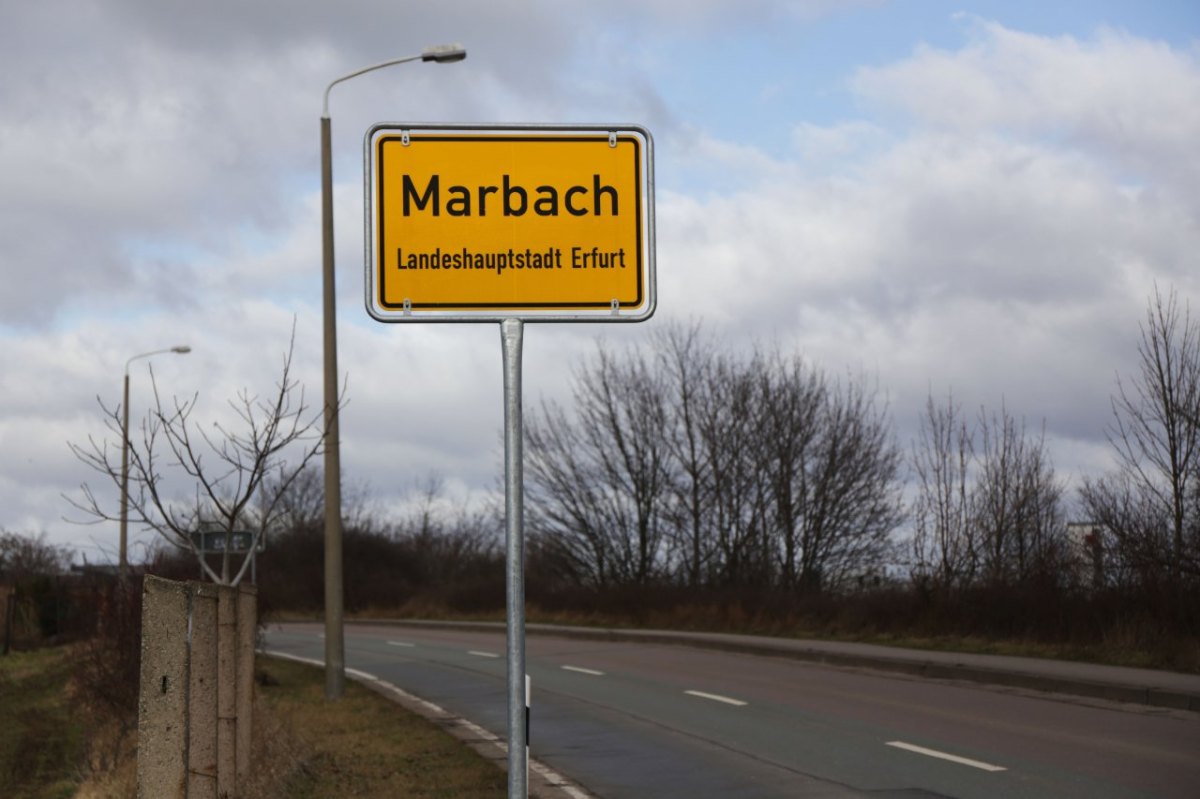 Marbach Ortsschild