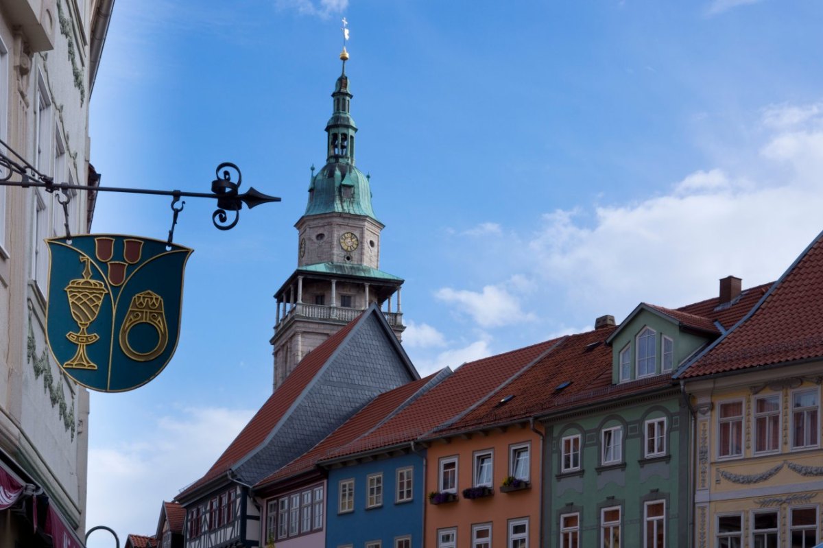 Marktkirche Bad Langensalza Spitze Turmspitze Thüringen