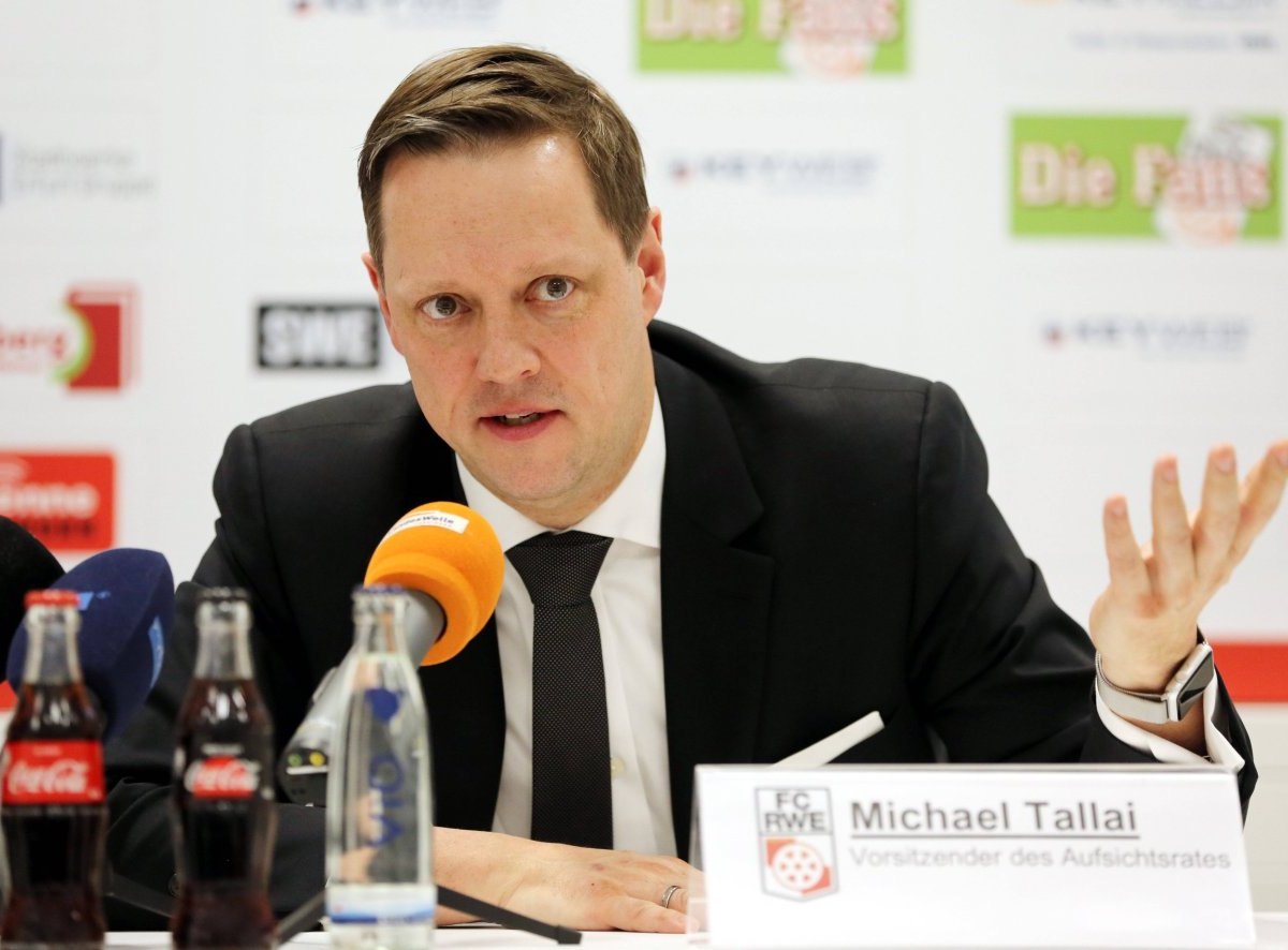 Michael Tallai Aufsichtsratsvorsitzender bei Rot-Weiß Erfurt