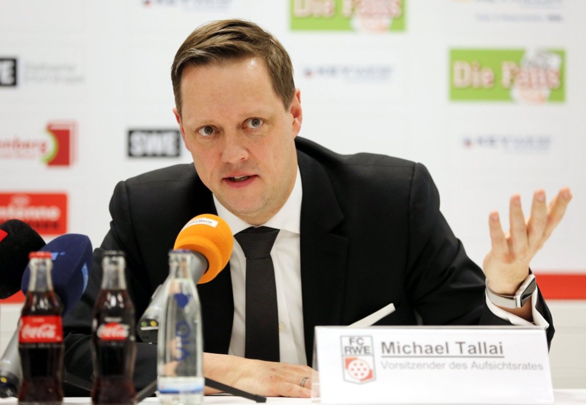 Michael Tallai Aufsichtsratsvorsitzender bei Rot-Weiß Erfurt