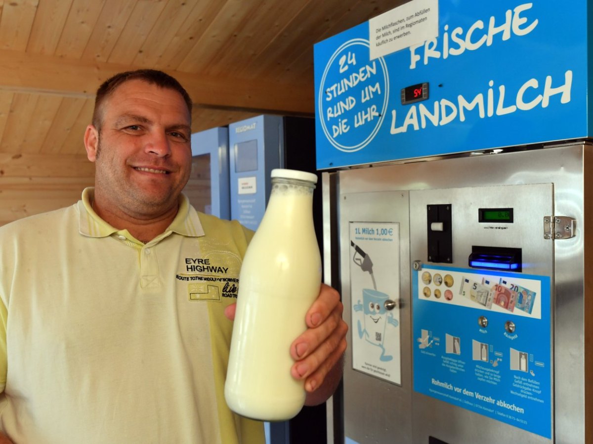 Milchtankstelle in Oberwellenborn