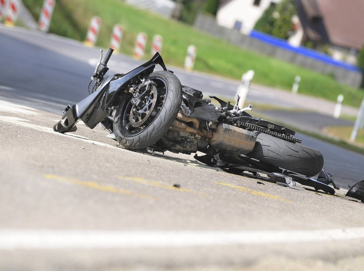 Motorrad Unfall
