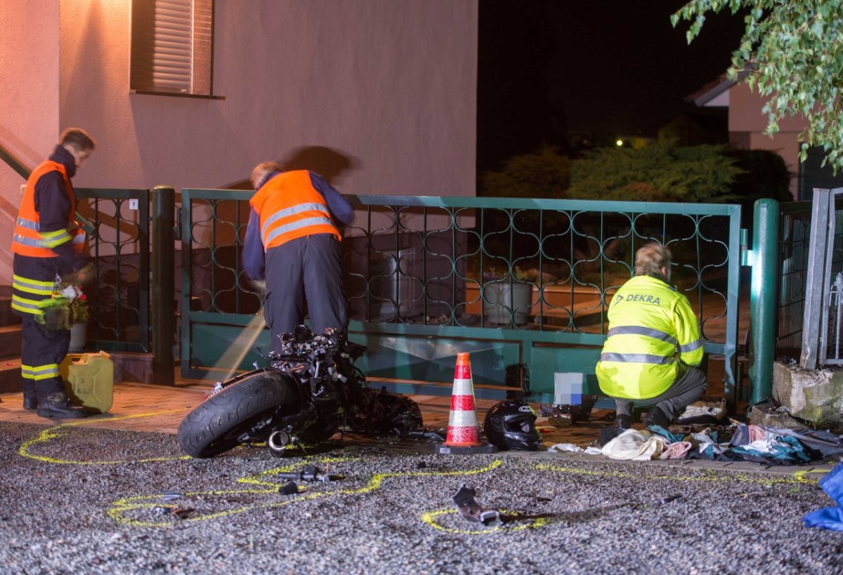 Motorradfahrer stirbt in Erfurt-Stotternheim