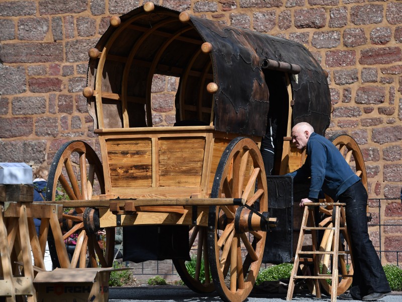 Nachbau von „Luthers Reisewagen“ 