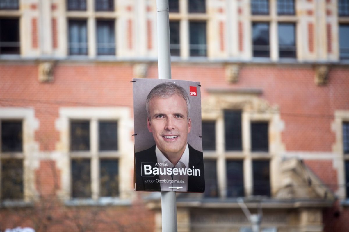 Oberbürgermeisterwahl in Erfurt - Andreas Bausewein